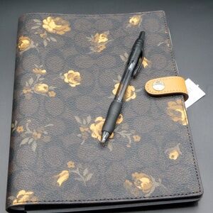 Coach Floral Notebook